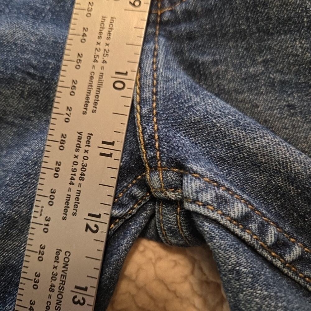 Levi 559 Jeans Mens Sz 36x32 (36x30) Grunge USA Biker Distressed Y2K Heavy Duty - Picture 8 of 10